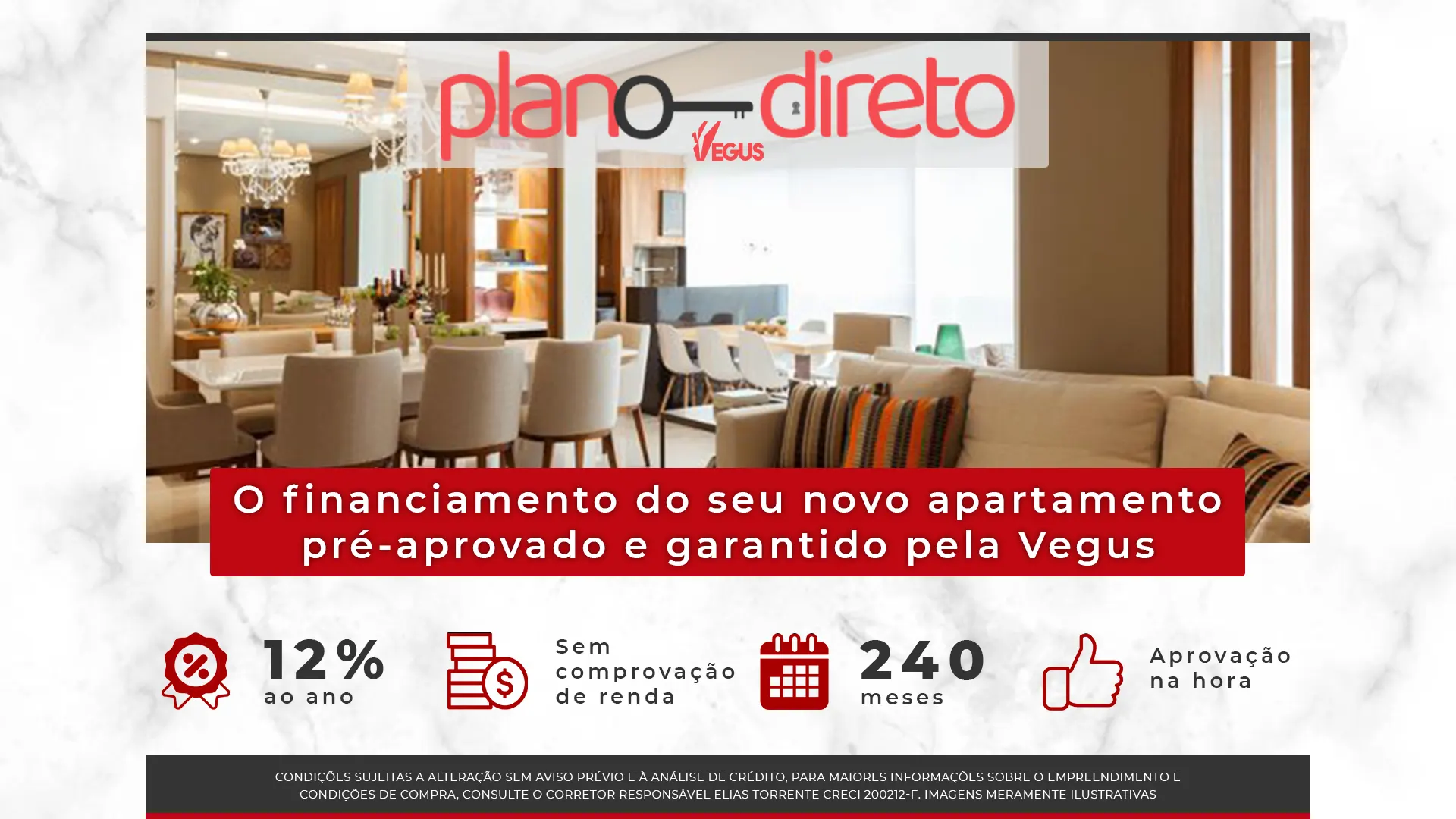 Plano Direto de Financiamento com a Construtora Vegus || Apartamentos de 66 a 147 m² || Apartamentos de 2, 3 ou 4 dorms com suí­tes || Varanda gourmet com churrasqueira e 1 ou 2 vagas de garagem livres e cobertas || Lazer completo com 35 itens