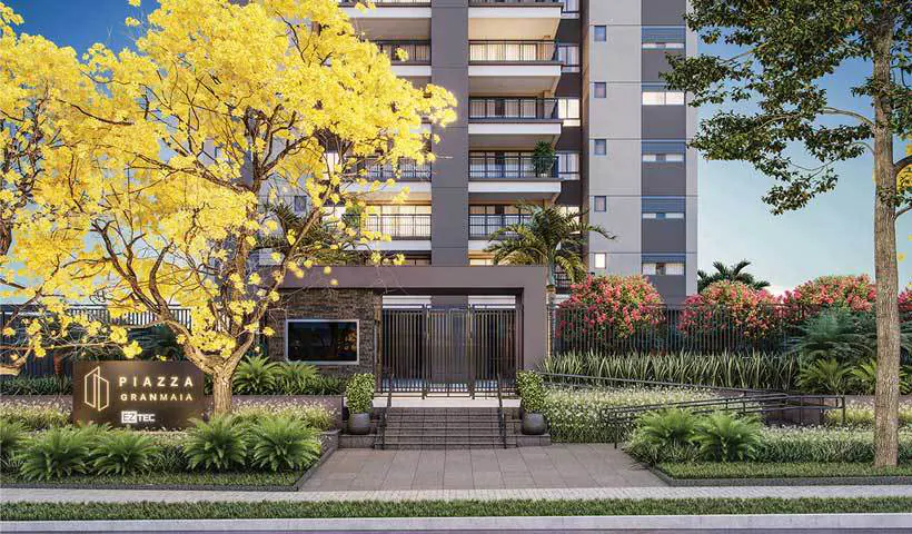 Gran Maia Piazza || Apartamentos de 68 m² com 2 dorms, 1 suíte, varanda gourmet, 1 vaga || Lazer completo em torre única || Pronto para Morar || Financiamento direto com a construtora