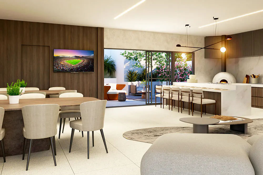 MAJESTIC Residencial Bosque Maia || Condomínio de Alto Padrão no coração de Guarulhos ao lado do Bosque Maia || Churrasqueira Gourmet || Apartamentos de 98 m² com 2 ou 3 dormitórios, suítes, varanda gourmet e 2 vagas de garagem